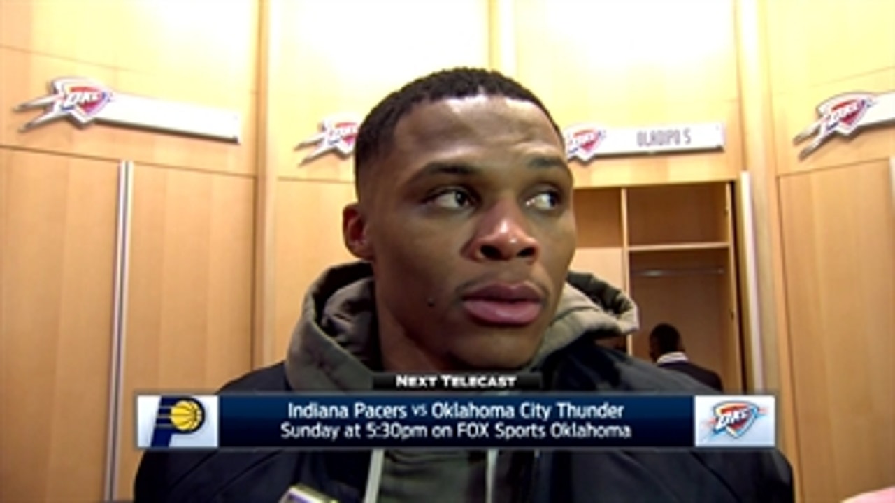 Russell Westbrook talks defense, bench in win over Nets