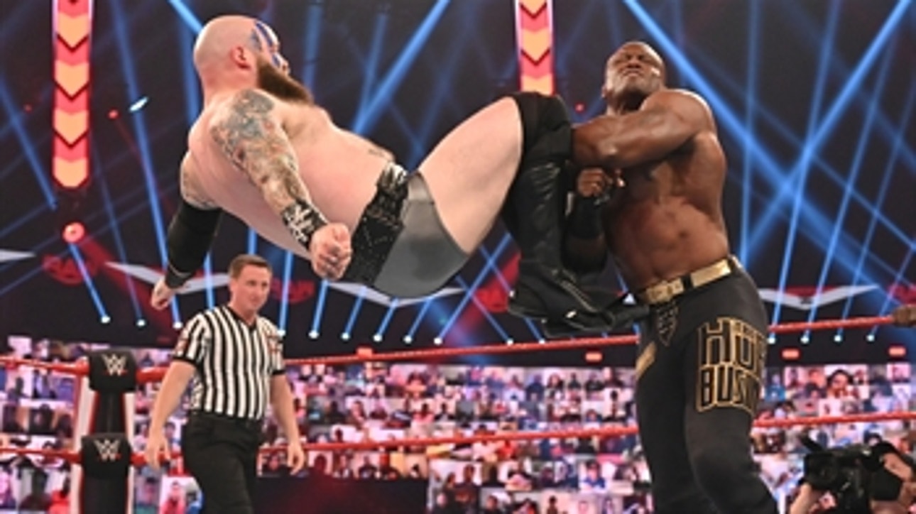 The Viking Raiders, Apollo Crews & Ricochet vs. The Hurt Business: Raw, September 7, 2020
