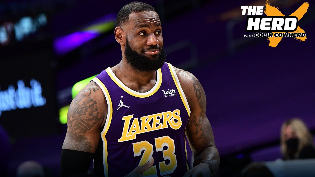 Colin Cowherd: The Lakers were a complete mess before LeBron James ' THE HERD