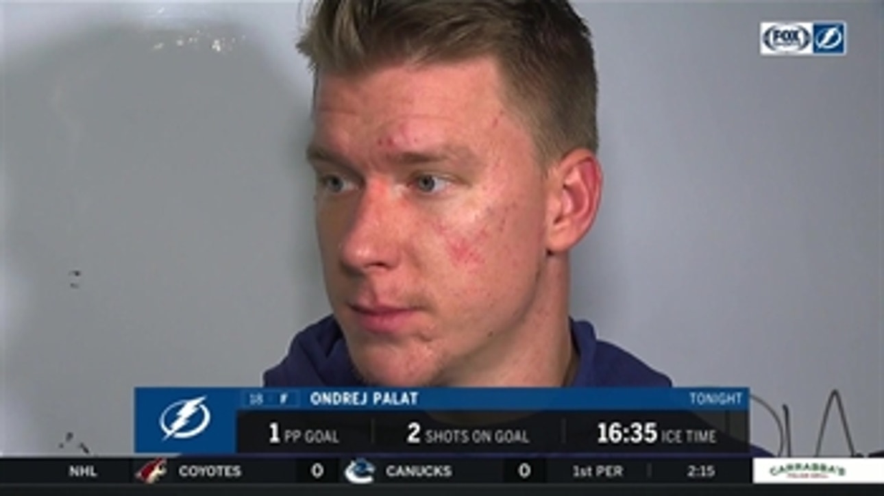 Ondrej Palat on win: 'Wasn't our best game, but we found a way again'
