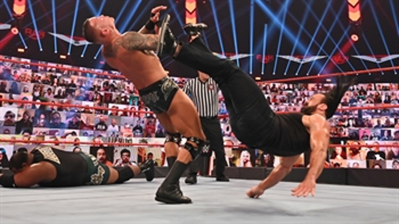 Drew McIntyre returns to hit Randy Orton with another Claymore: Raw, September 7, 2020