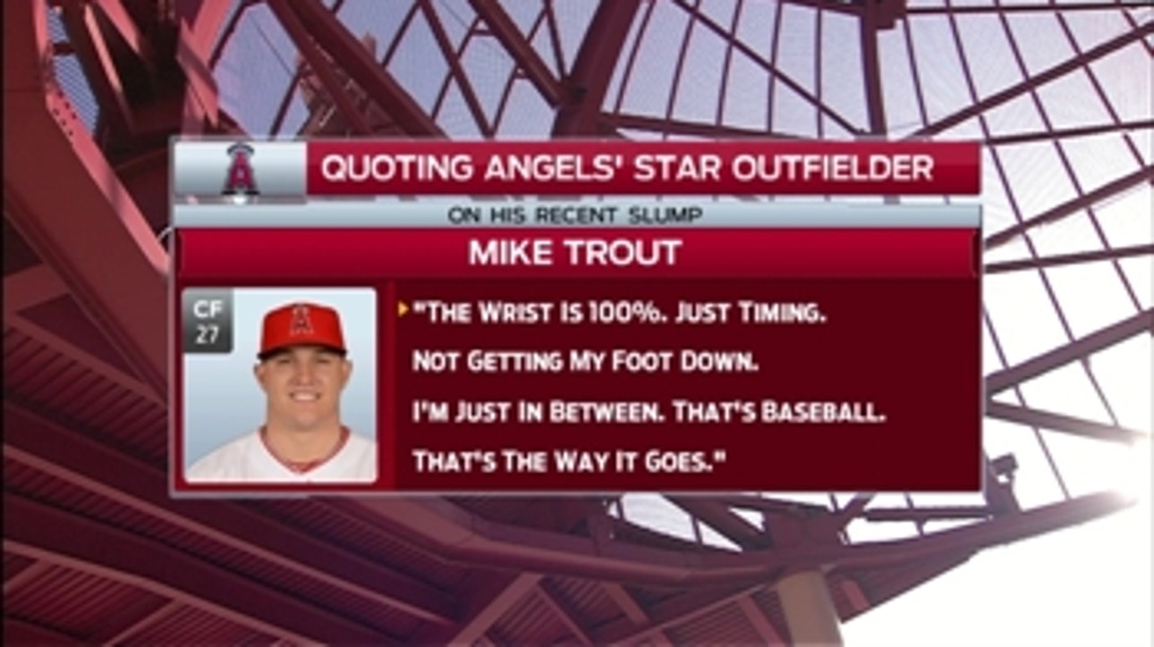 'Angels Live': Mike Trout's timing