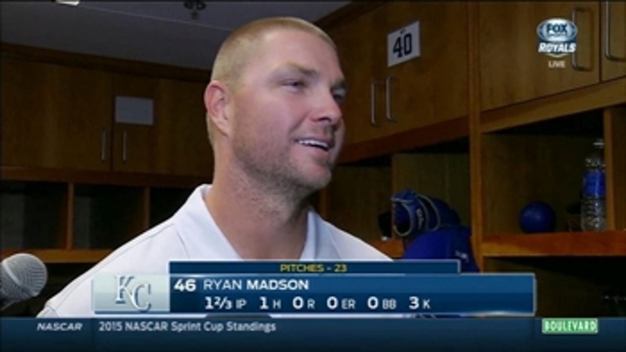 Ryan Madson: 'I felt like it was gonna be a good day'