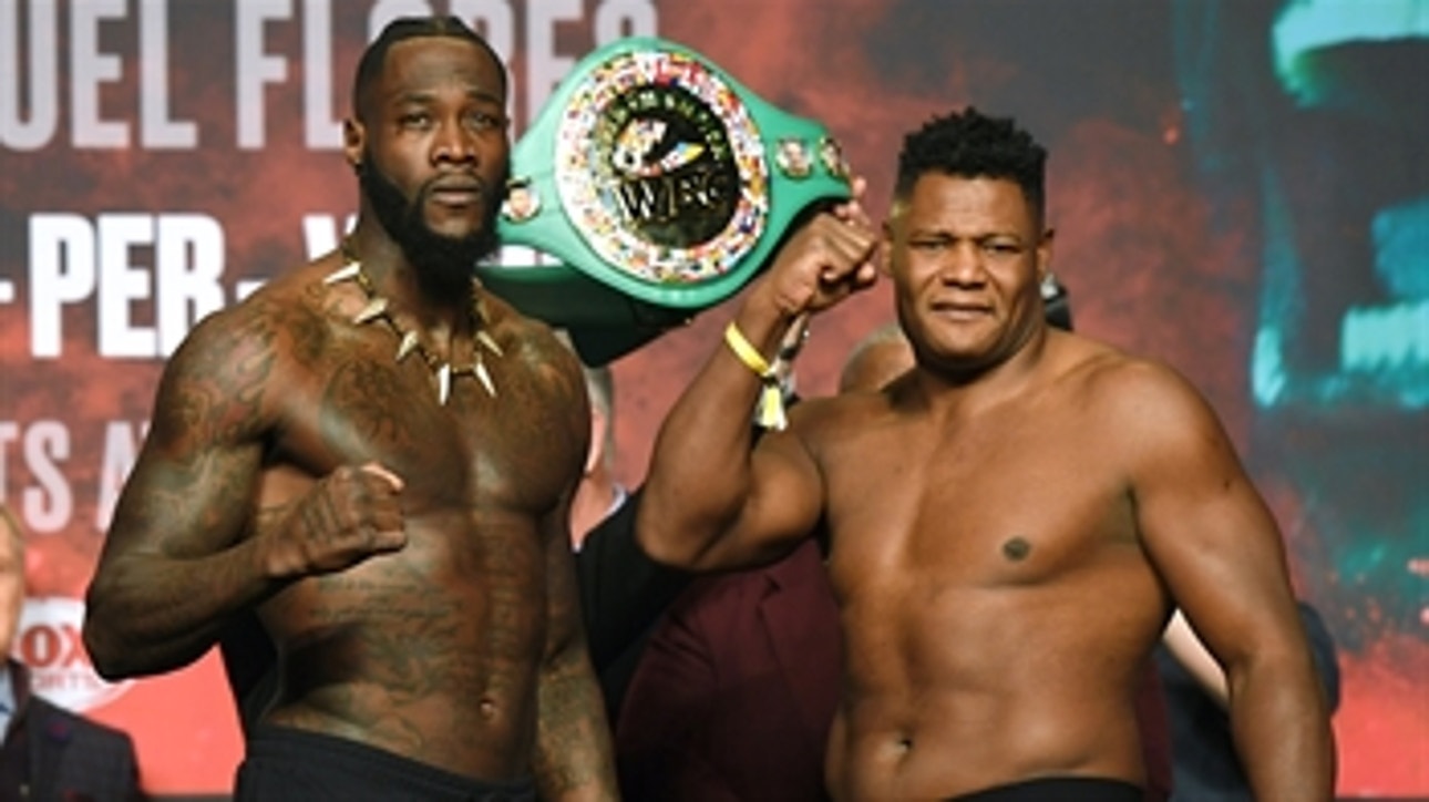 Deontay Wilder, Luis Ortiz make weight for their heavyweight title bout ' WEIGH-INS ' PBC on FOX