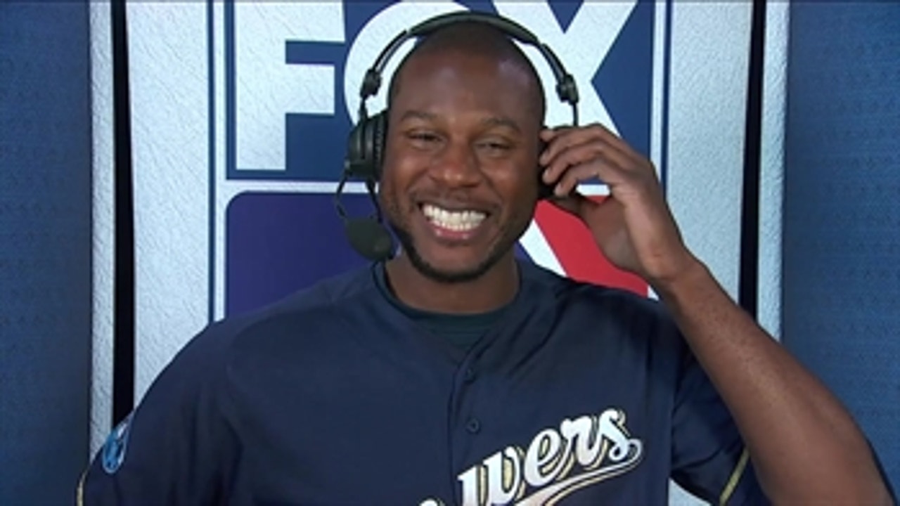 The FOX MLB crew try to recruit Lorenzo Cain to come work with them