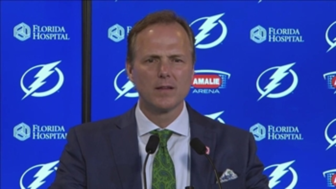 Jon Cooper: Our purpose at the net just wasn't there tonight