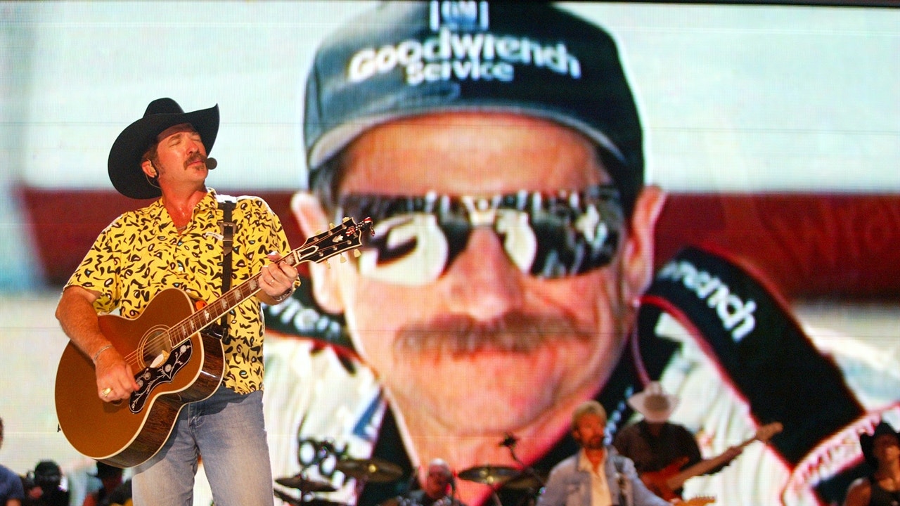 Dale Earnhardt's appearance in Brooks & Dunn music video told by Ronnie Dunn | NASCAR on FOX