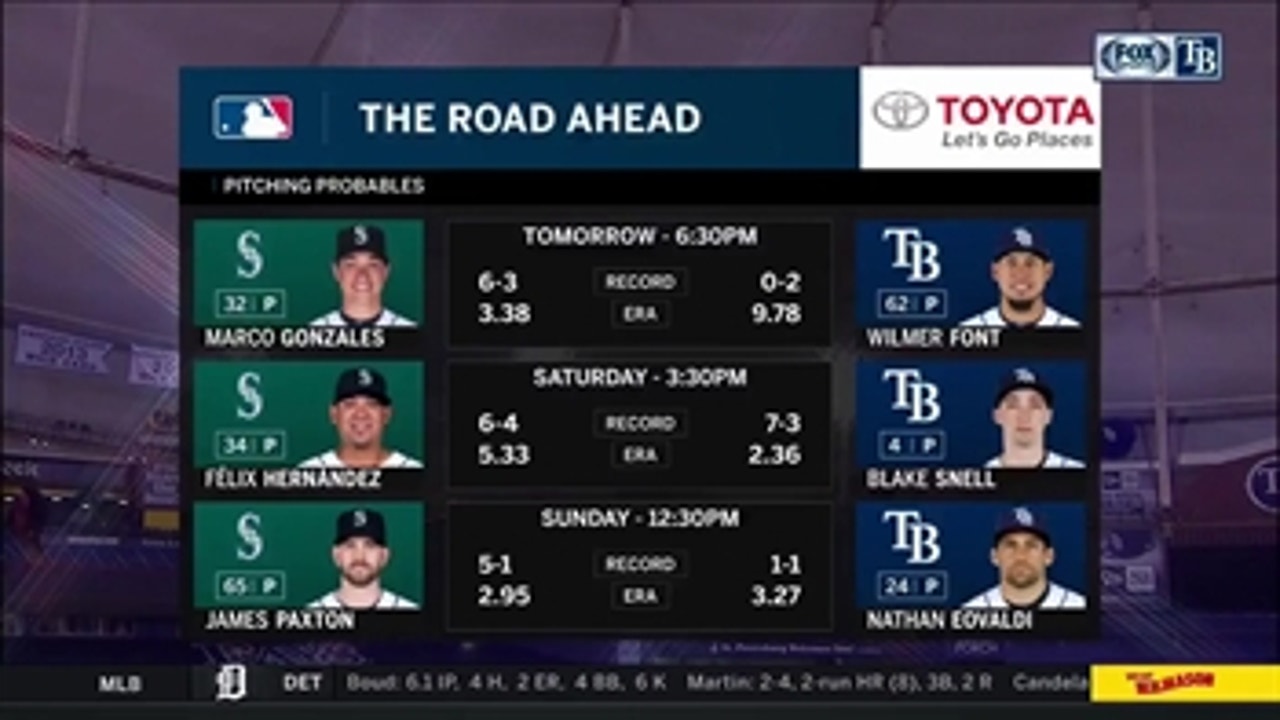 Wilmer Font to make first MLB start against Mariners