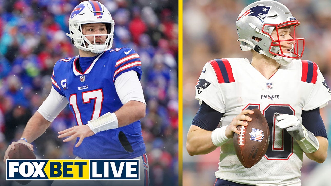 Colin Cowherd: I like the Patriots to cover against Josh Allen and the Bills I FOX BET LIVE