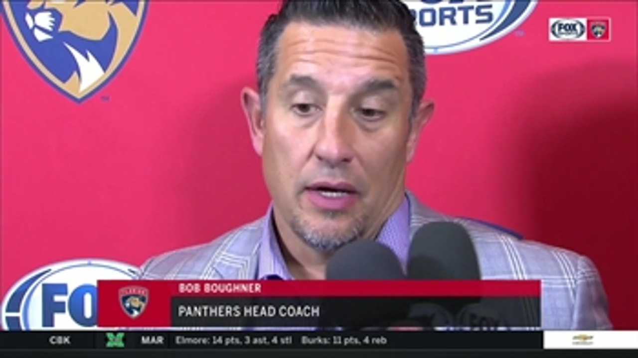 Bob Boughner on Panthers overcoming adversity in win