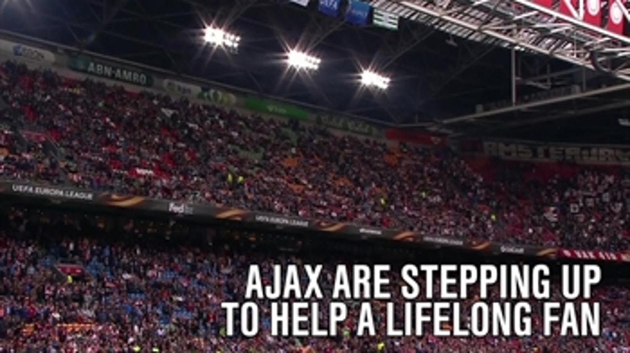 Ajax helping out lifelong season ticket holder get to games