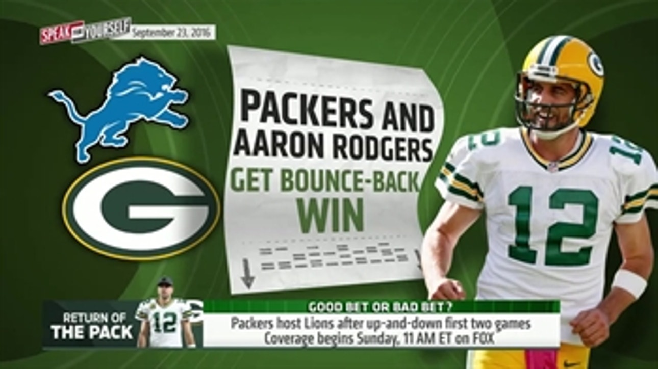 Will Aaron Rodgers and the Packers bounce back in Week 3?