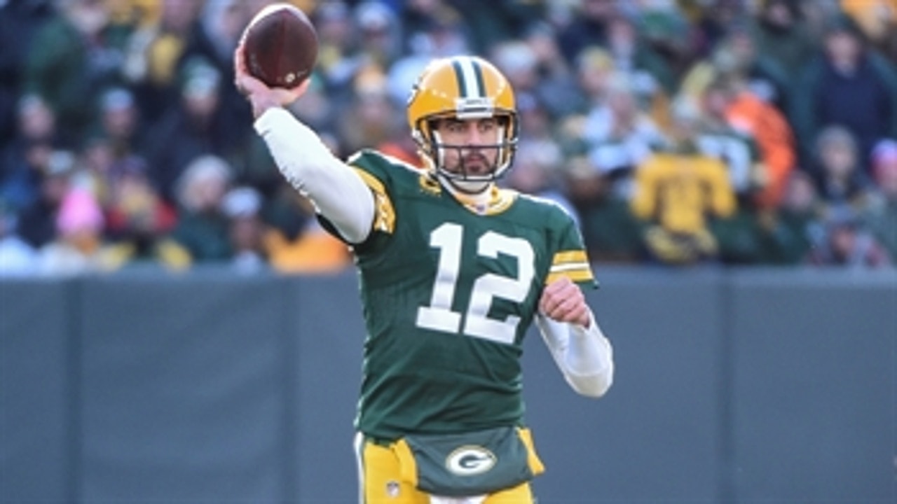 Skip Bayless: Aaron Rodgers put up 'putrid numbers' behind one of the best lines in the NFL