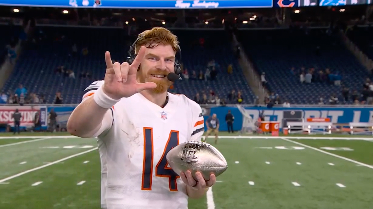 'That game was a roller coaster' - Andy Dalton on Bears' thrilling 16-14 victory