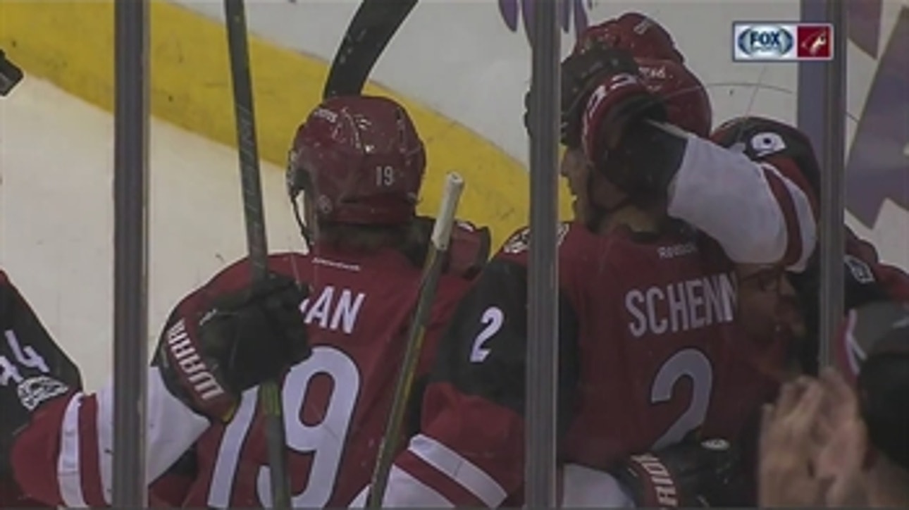 Schenn finally finds net in Coyotes' 81st game