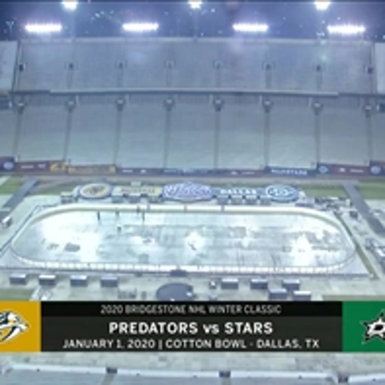 Look: Stars and Predators Release Images of 2020 Winter Classic