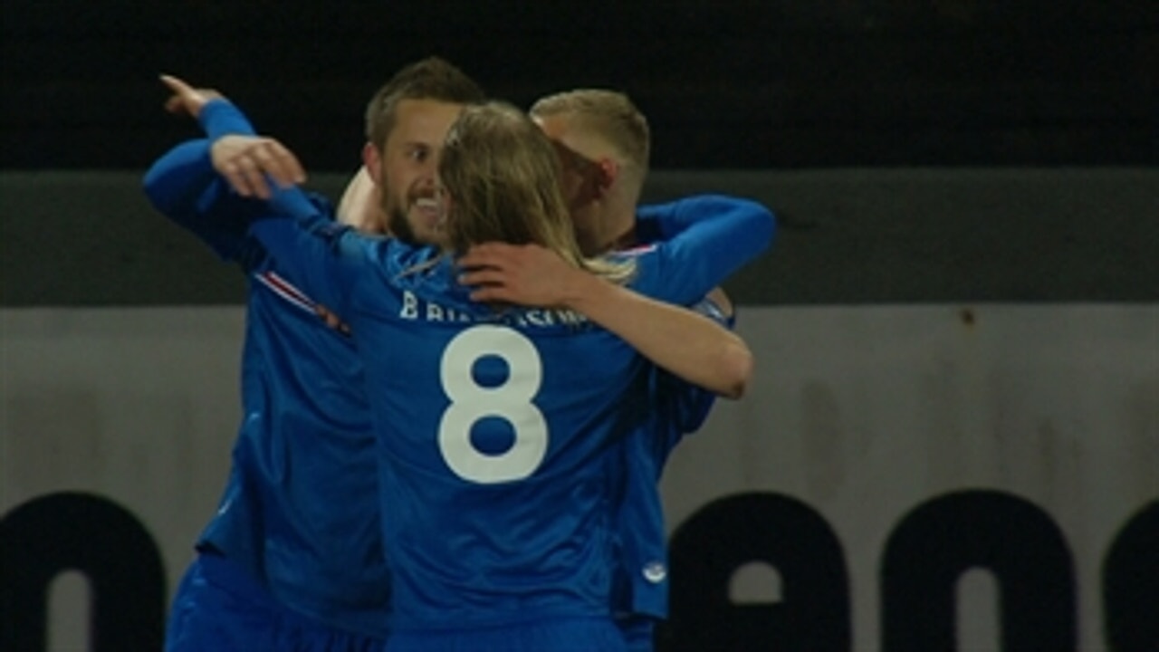 Iceland grab early lead against Netherlands