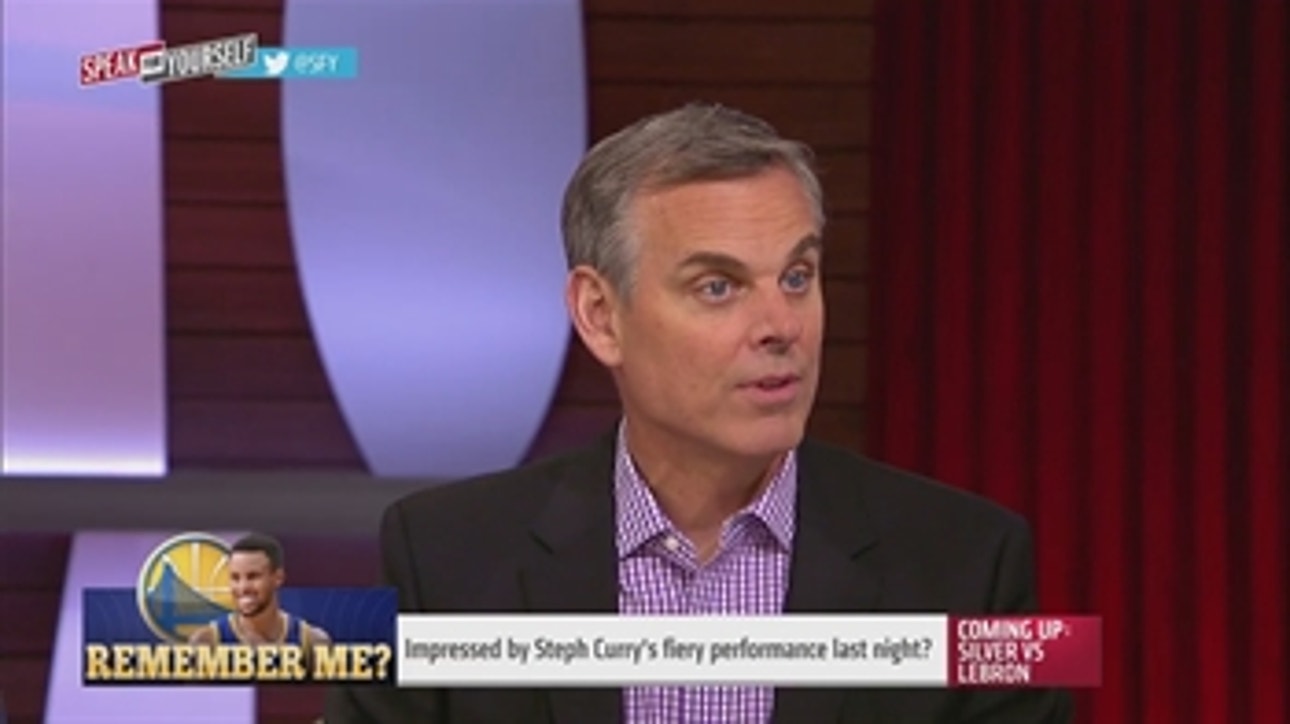 Steph Curry's win against Russell Westbrook prepares him for playoffs | SPEAK FOR YOURSELF