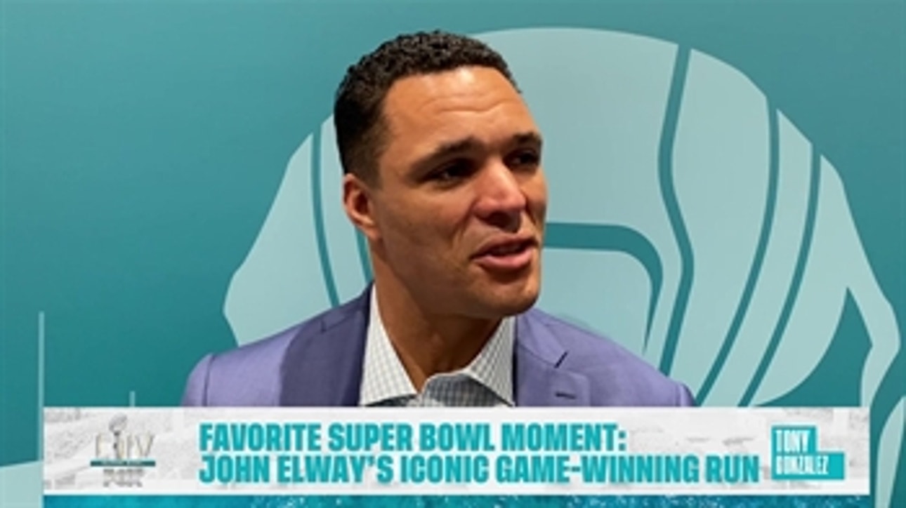 Tony Gonzalez details his favorite Super Bowl moment: John Elway's iconic game-winning run
