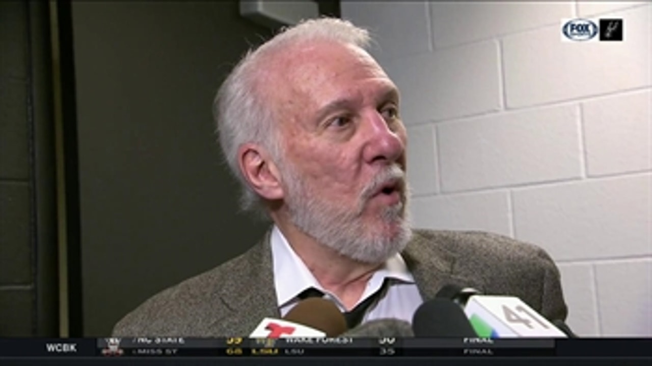 Gregg Popovich talks Spurs win over Nets ' Spurs Live