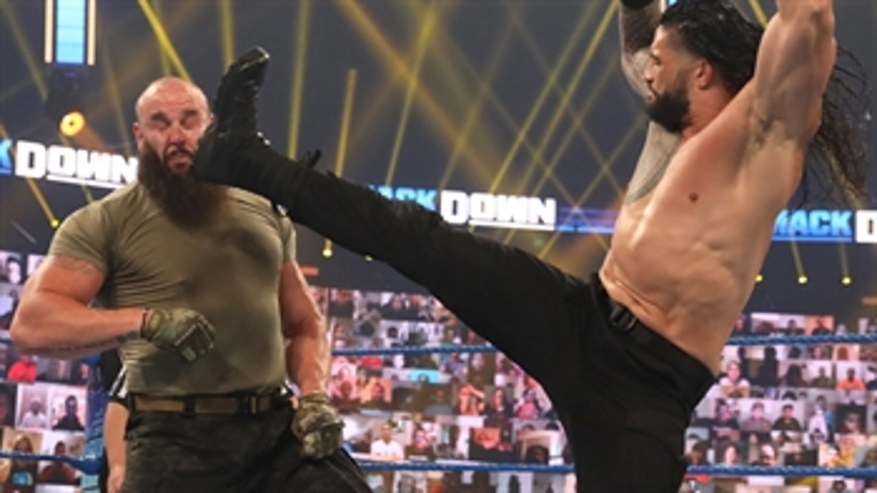 Roman Reigns vs. Braun Strowman – Universal Championship Match: SmackDown, Oct. 16, 2020
