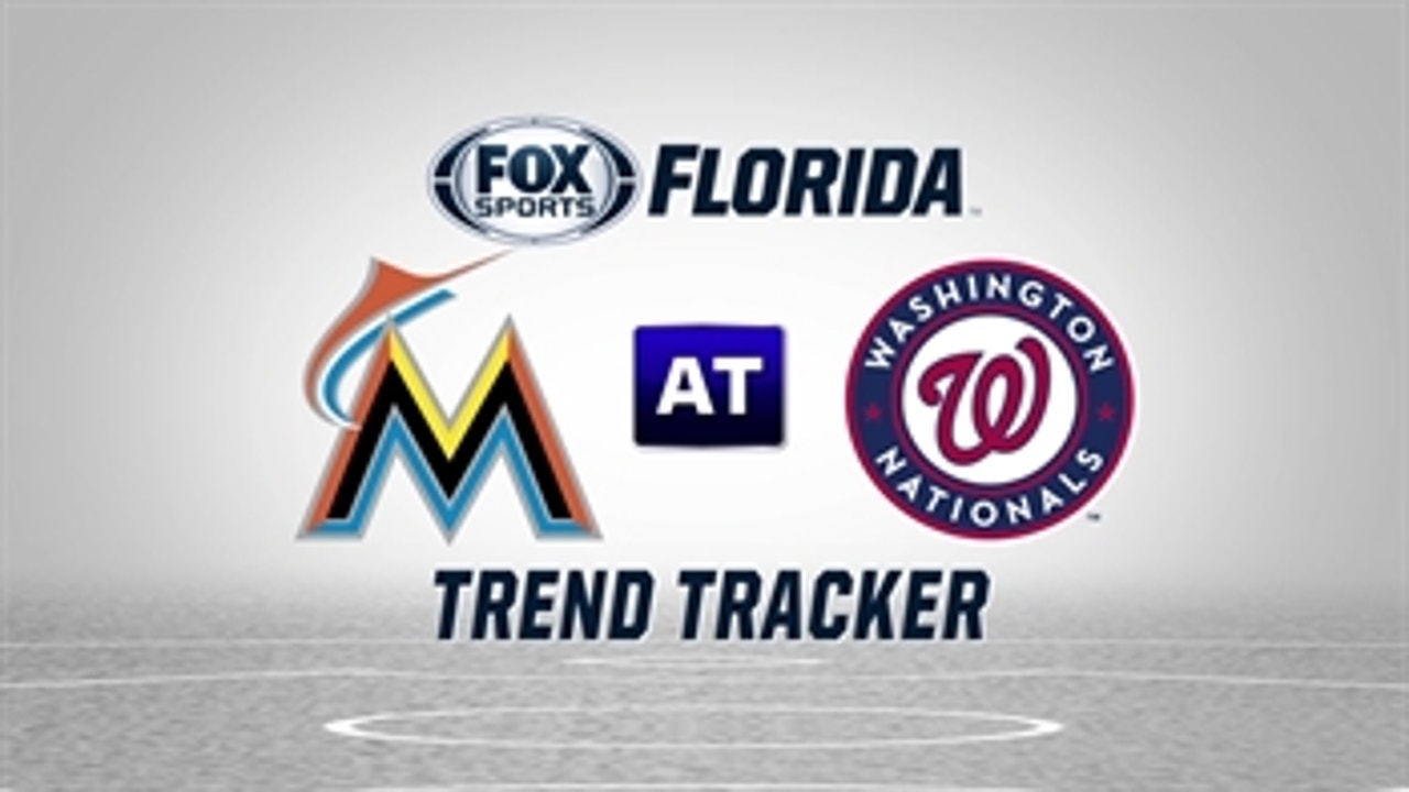 Trend Tracker: Miami Marlins at Washington Nationals