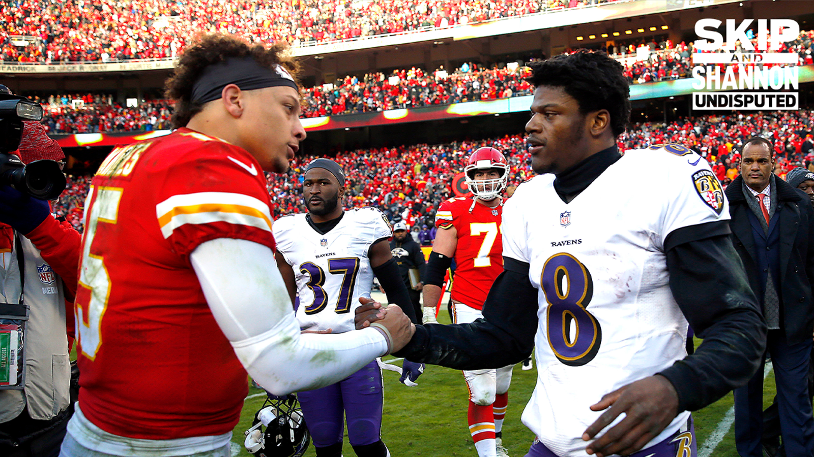 "Lamar Jackson has never had a better team than the Chiefs" — Shannon Sharpe speaks on Mahomes vs. Lamar rivalry I UNDISPUTED