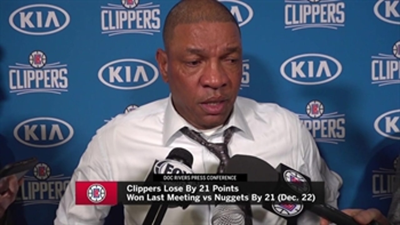 Clippers coach Doc Rivers recaps the loss in Denver