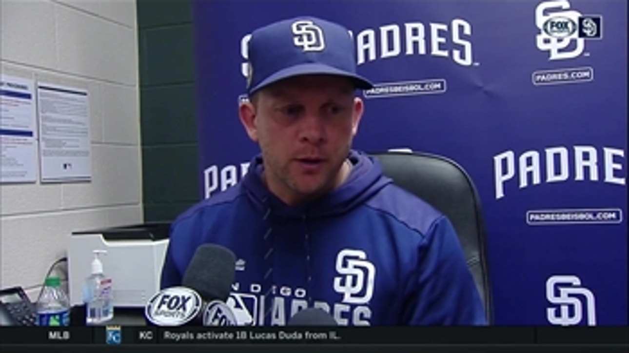 Andy Green after 9-6 loss to the Rockies
