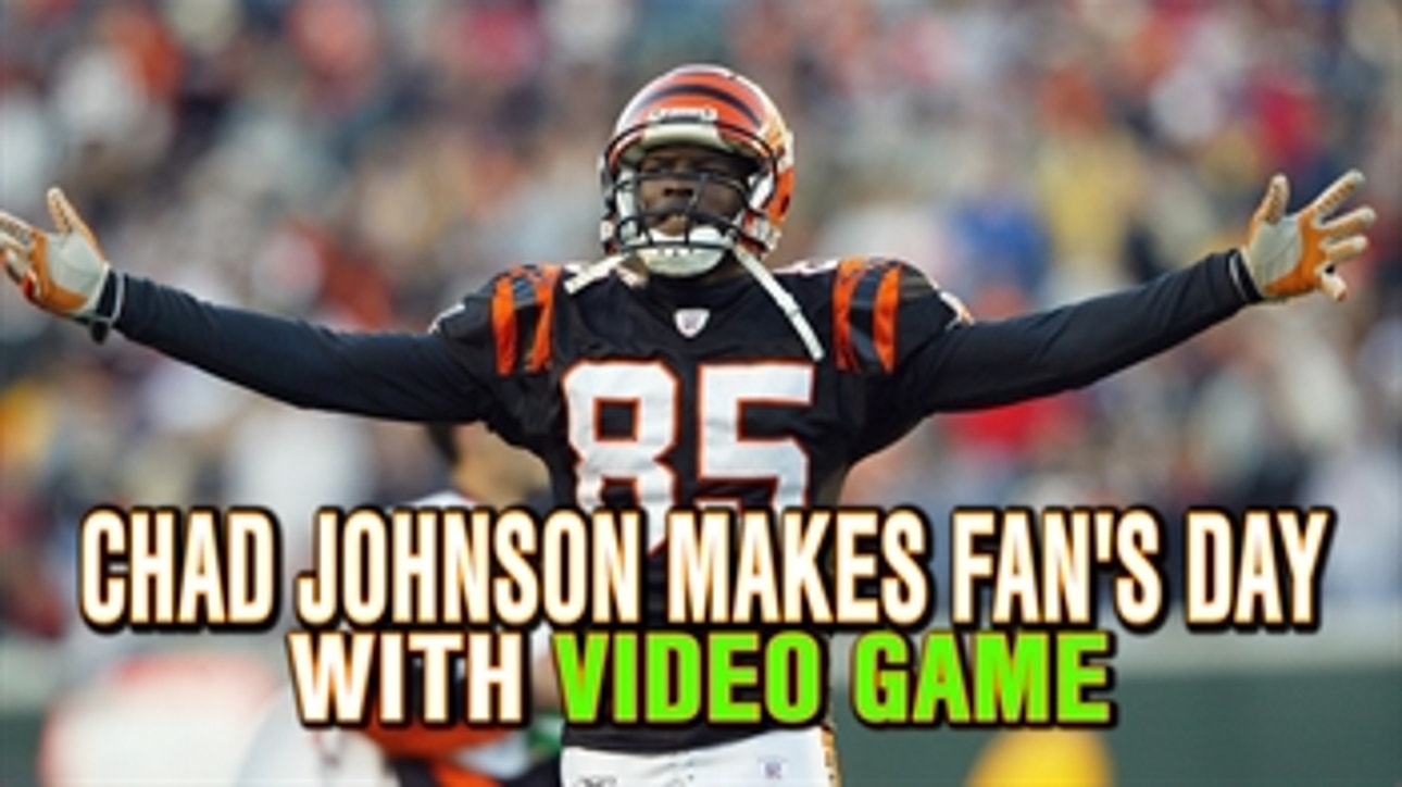 Chad Johnson makes fan's day by playing him in FIFA