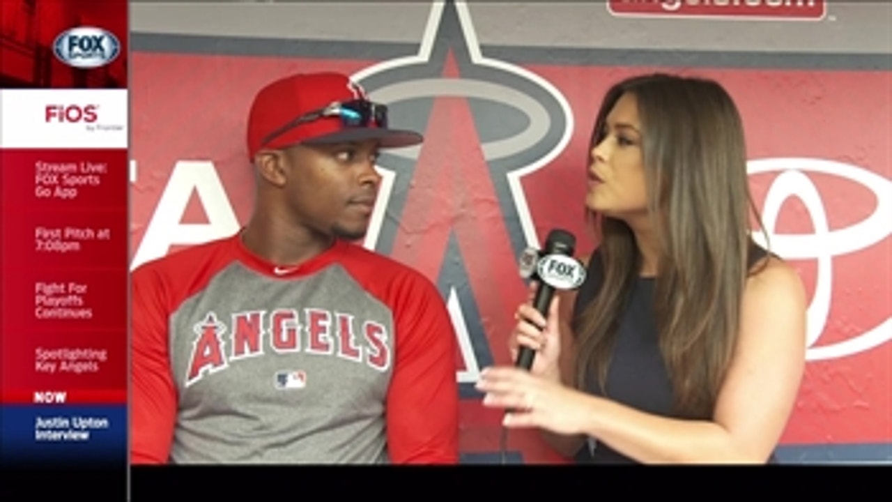 Angels Live: Justin Upton talks the playoff race