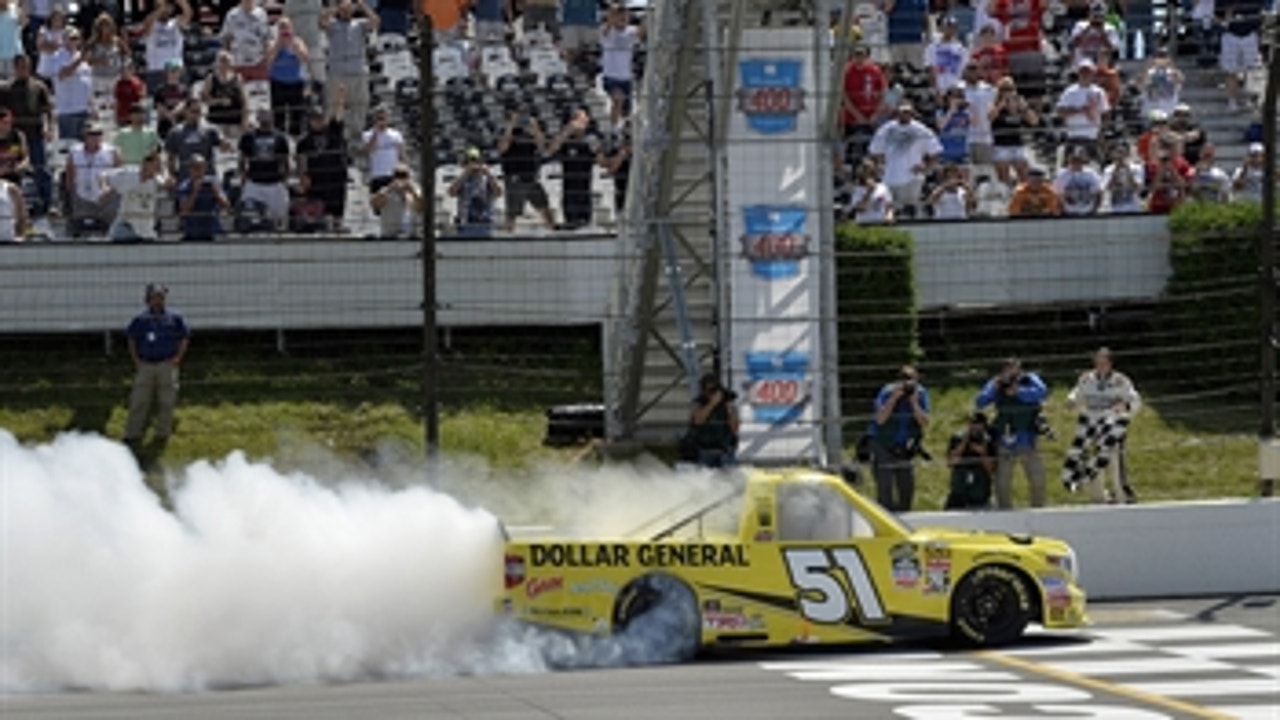 TRUCKS: Kyle Busch Continues to Dominate - Pocono 2015