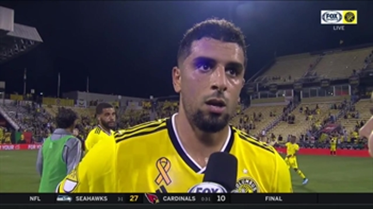 Youness Mohktar scores his first MLS goal