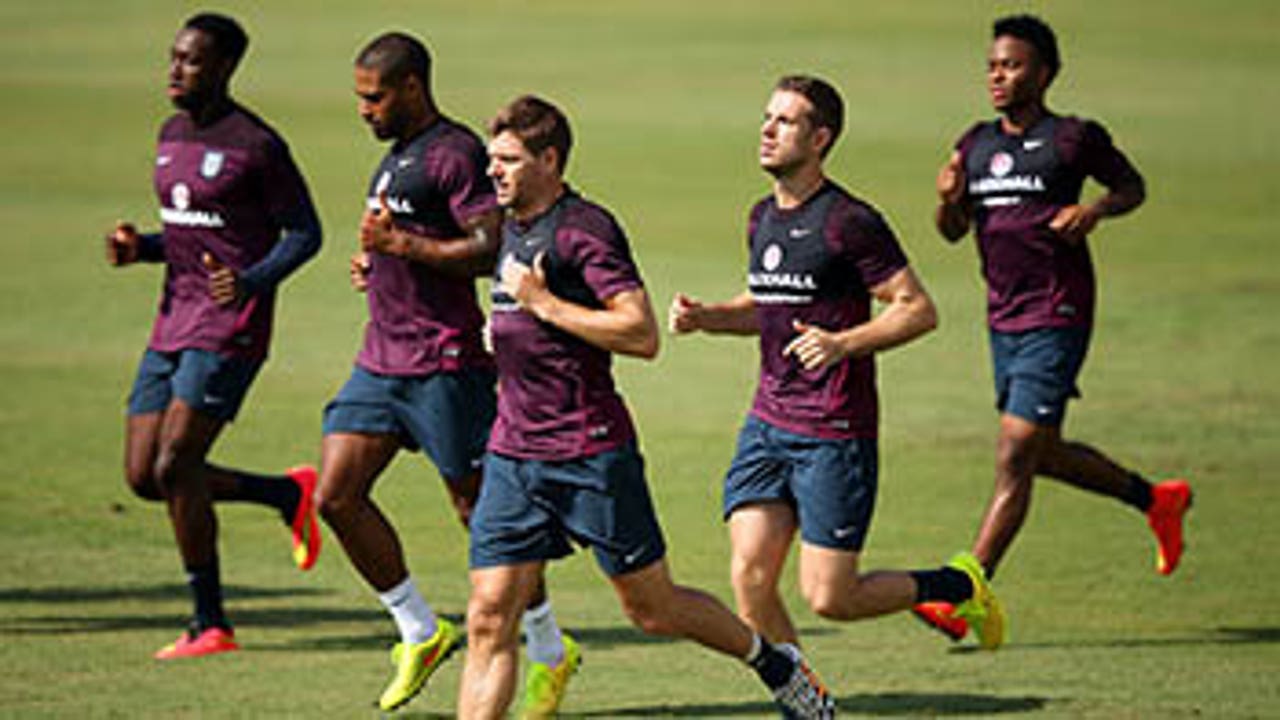 England readies for Uruguay