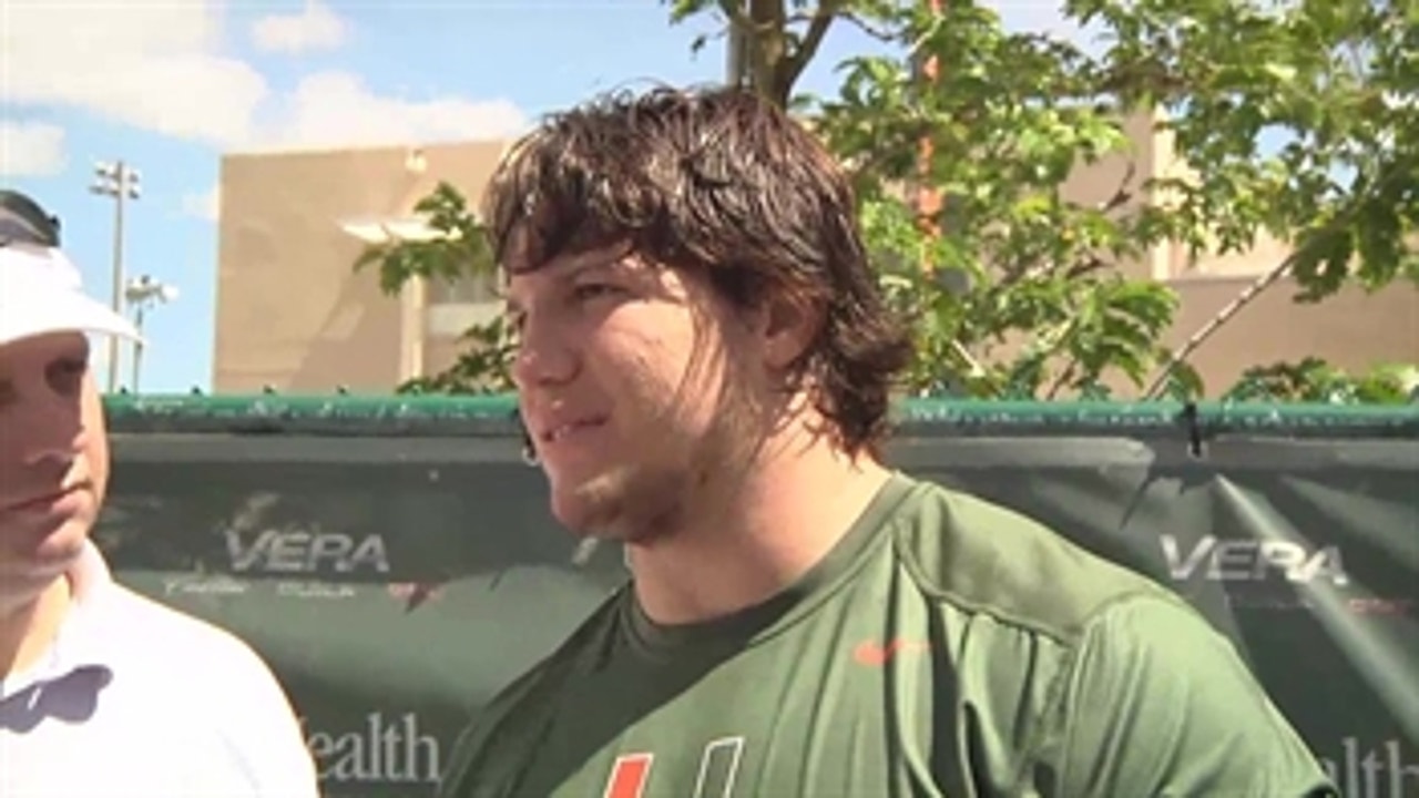Anthony Chickillo ready for final year with 'Canes