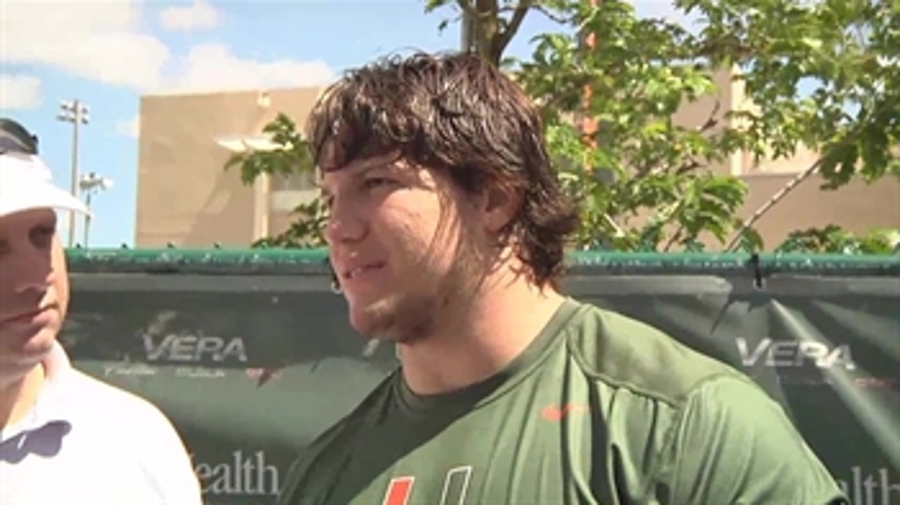 Anthony Chickillo ready for final year with 'Canes