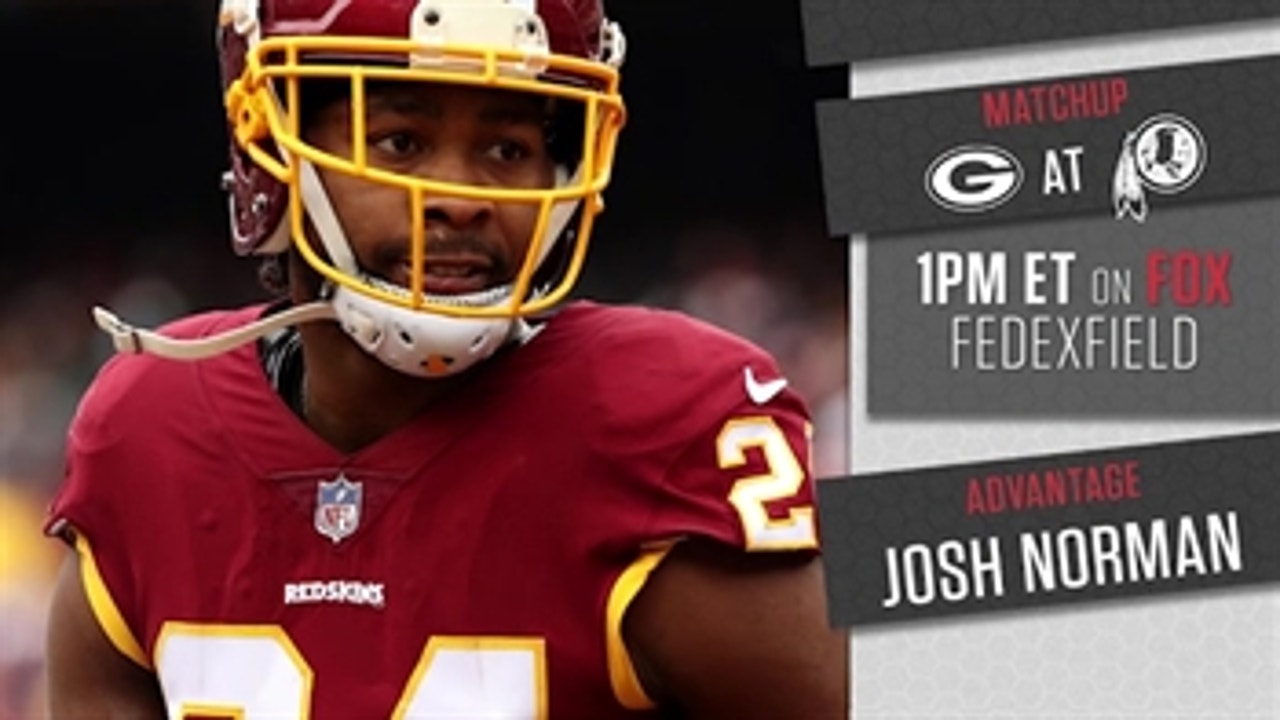Charles Davis explains why Josh Norman gives the Redskins Home Field Advantage