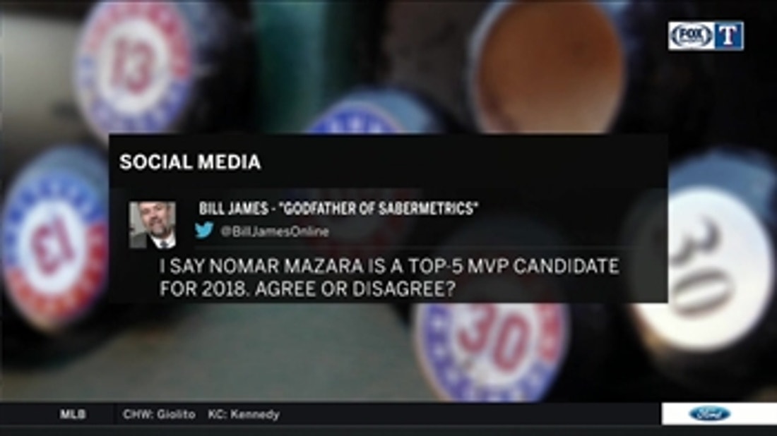 Is Nomar Mazara a Top 5 MVP candidate in 2018? ' Rangers Live