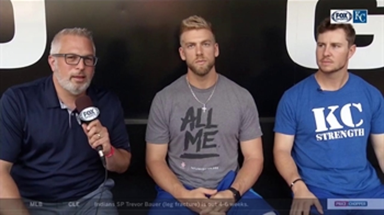 POP QUIZ: Close teammates Dozier and O'Hearn answer questions about one another