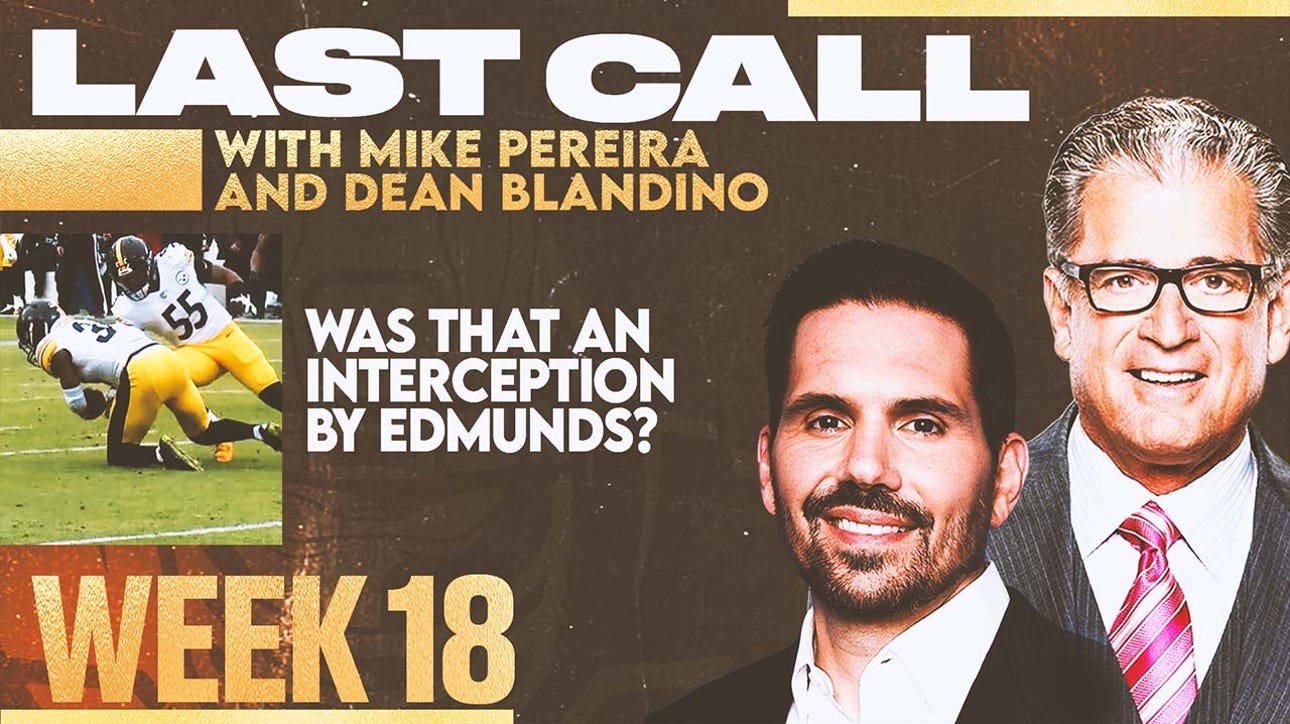 Did Terrell Edmunds really make an interception in the Steelers win over the Ravens? — Pereira & Blandino discuss I Last Call