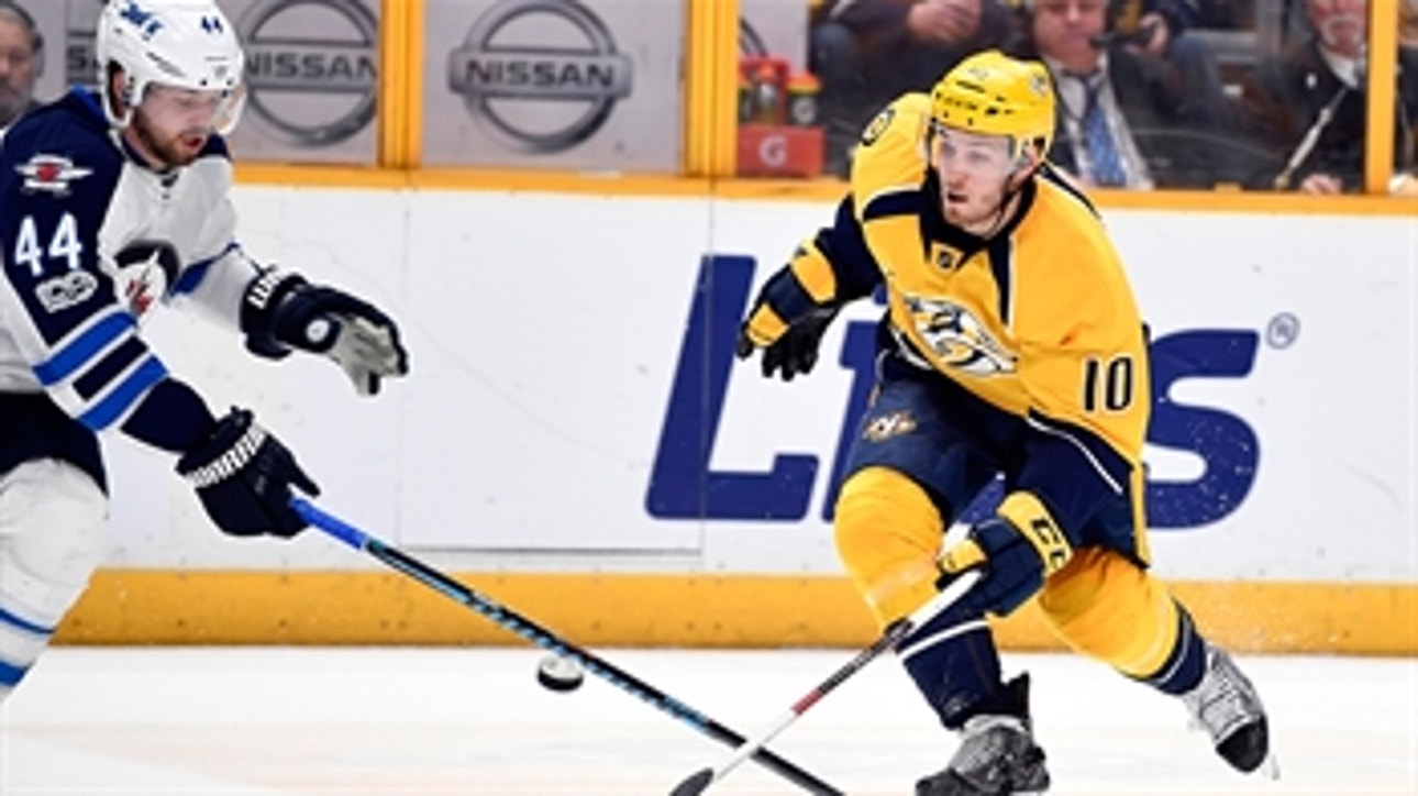 Colton Sissons: Predators expect 'bad blood with Jets pretty quickly'