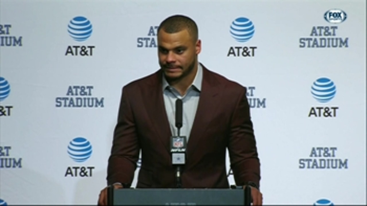 Dak Prescott: 'I'm not trying to carry the whole team'
