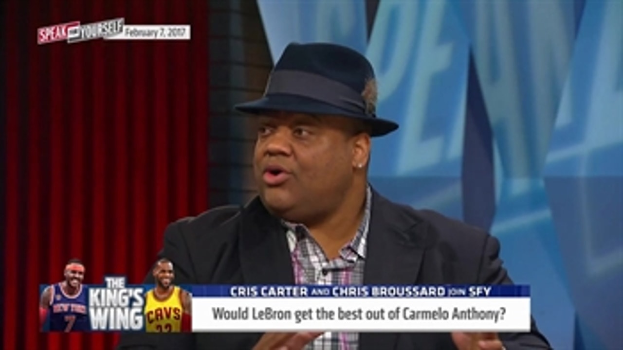 Whitlock: LeBron wants Carmelo on the Cavs | SPEAK FOR YOURSELF