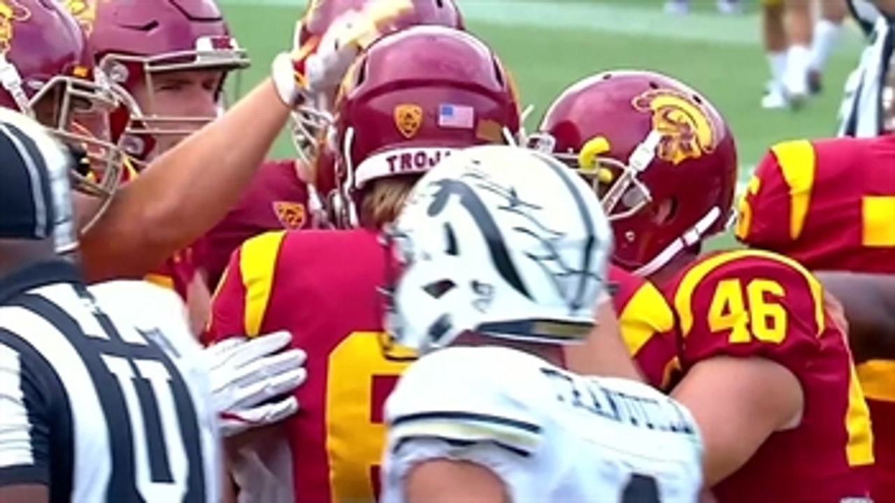 USC avoids the upset against Western Michigan