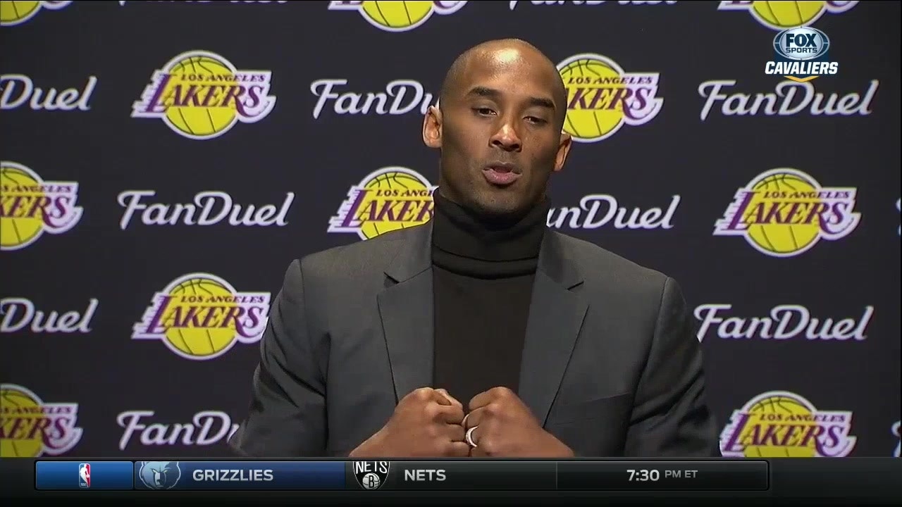 Kobe on Cavs meshing as a unit: 'You can't compromise.'