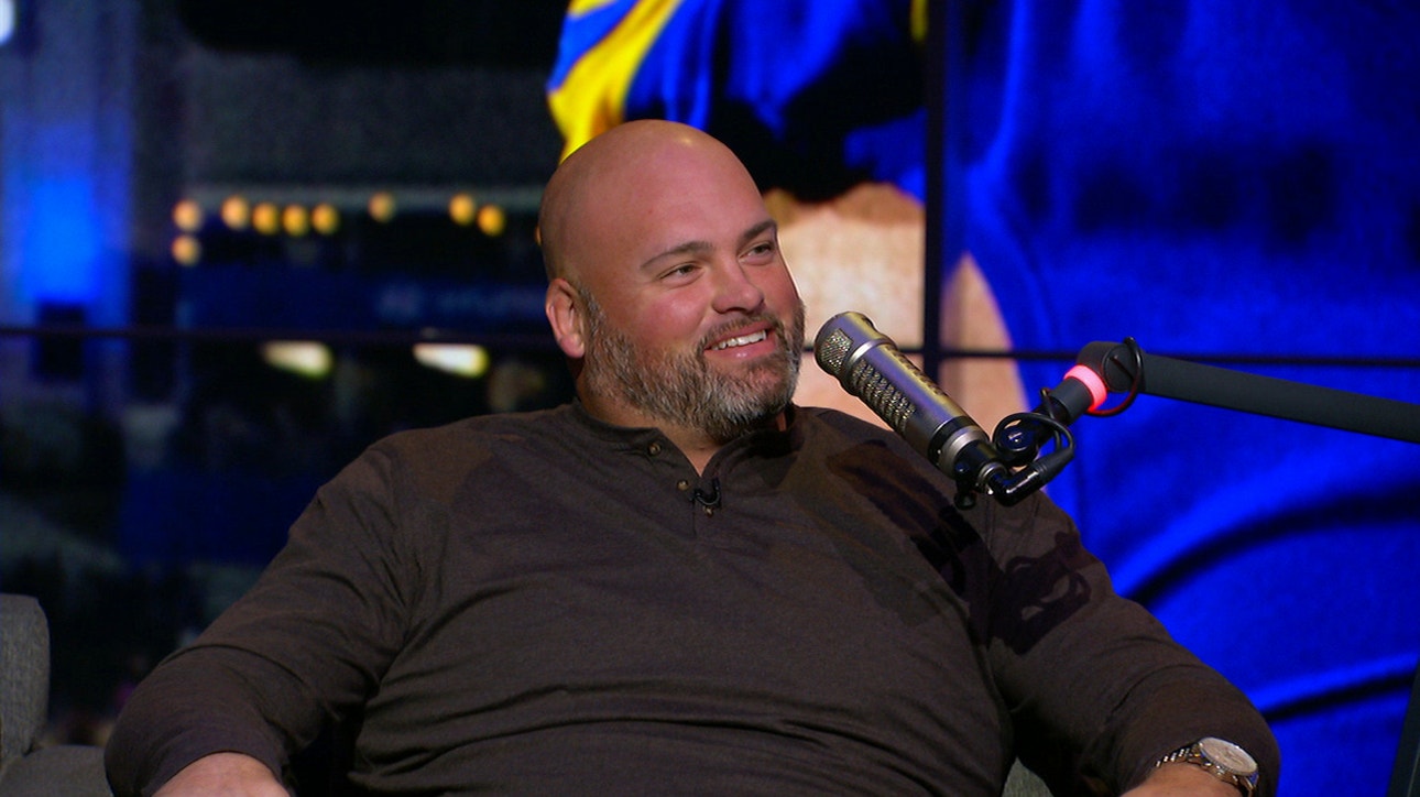 Rams OT Andrew Whitworth talks season success so far & Goff's gift for his son ' NFL ' THE HERD