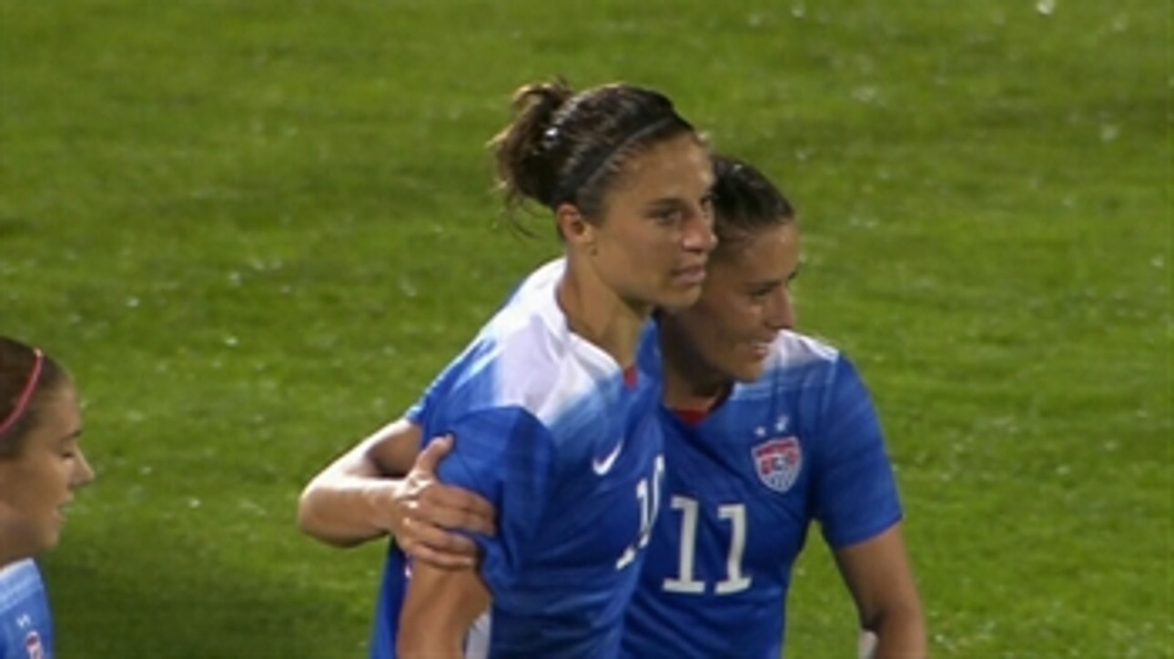 Lloyd strike equalizes for USA against Norway
