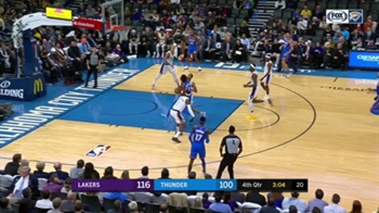 HIGHLIGHTS: Shai Gilgeous-Alexander with the Layup, And-1