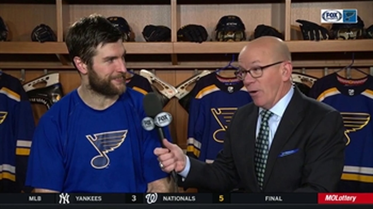 Alex Pietrangelo says playing against Paul Stastny is 'nuts every time'