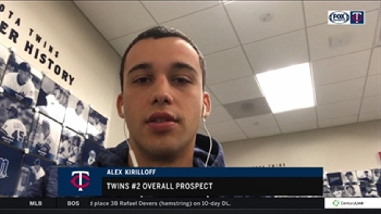 Twins prospect Alex Kirilloff on his rapid rise
